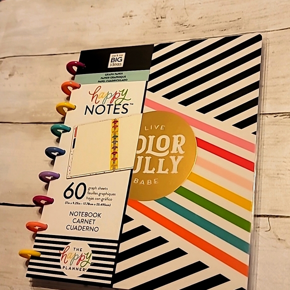 Happy Planner Office Nwt Happy Planner Classic Size Happy Notes